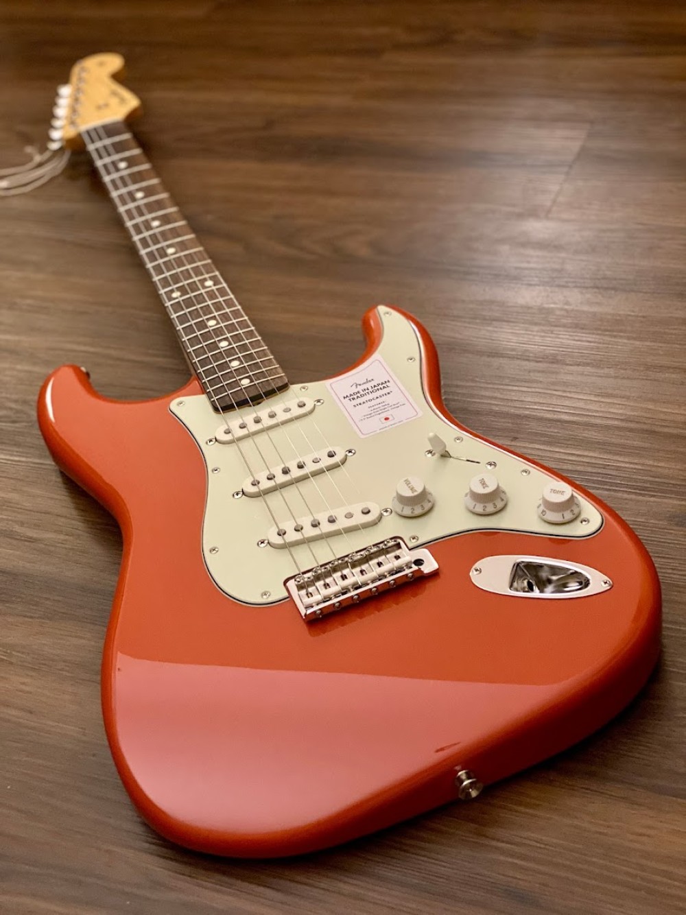 Fender Japan Traditional II 60s Stratocaster with RW FB in Fiesta Red